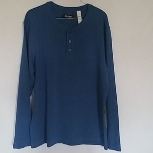 Revtown Henley style shirt with long sleeves NWT
